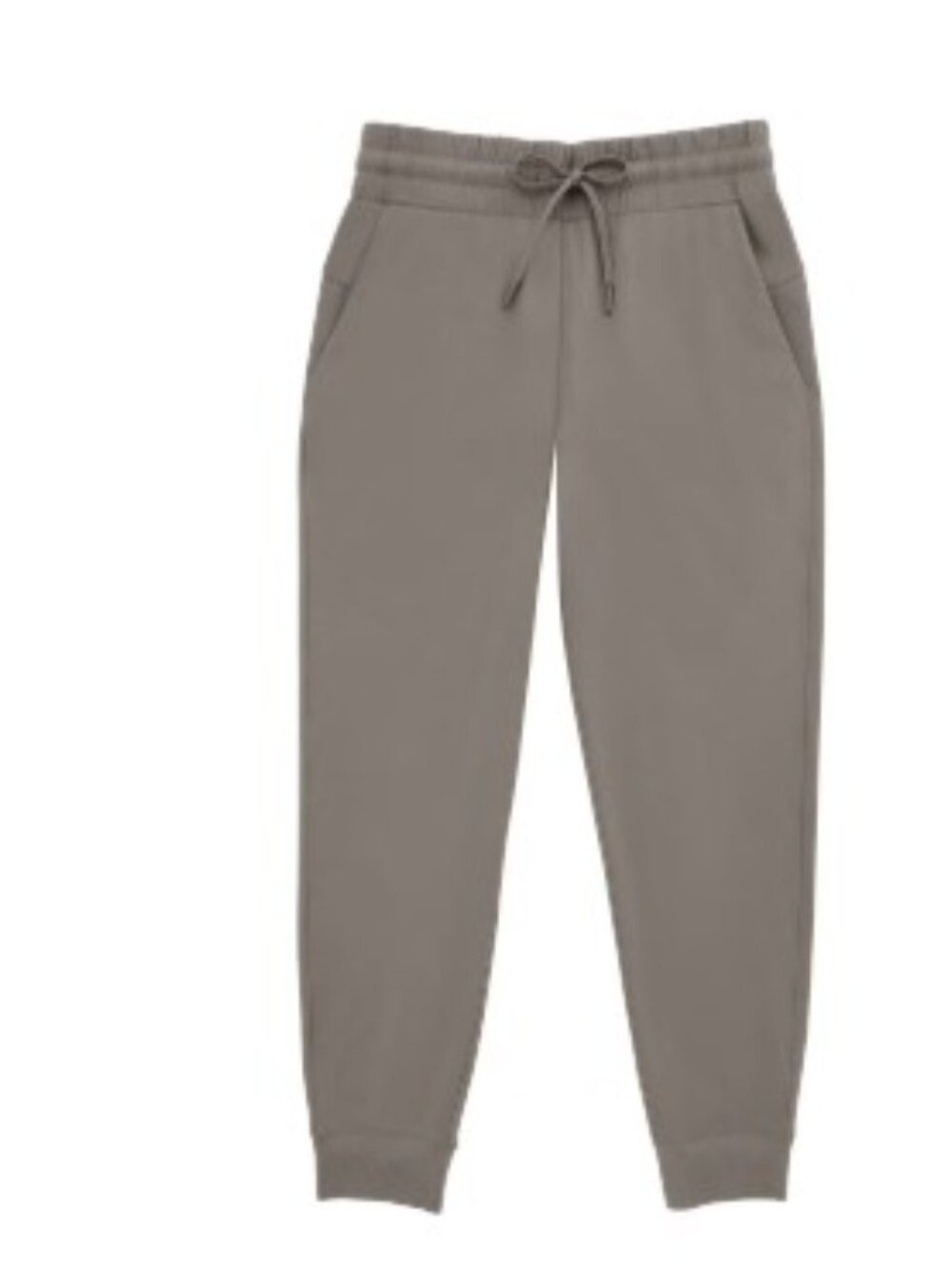 Women's Travel Jogger Taupe Size L - Picture 1 of 3